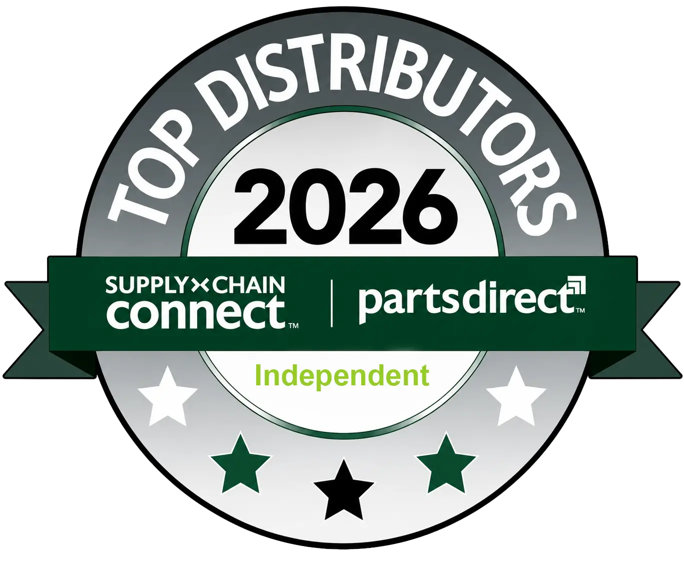 2026 Top Independent Electronics Distributor recognition