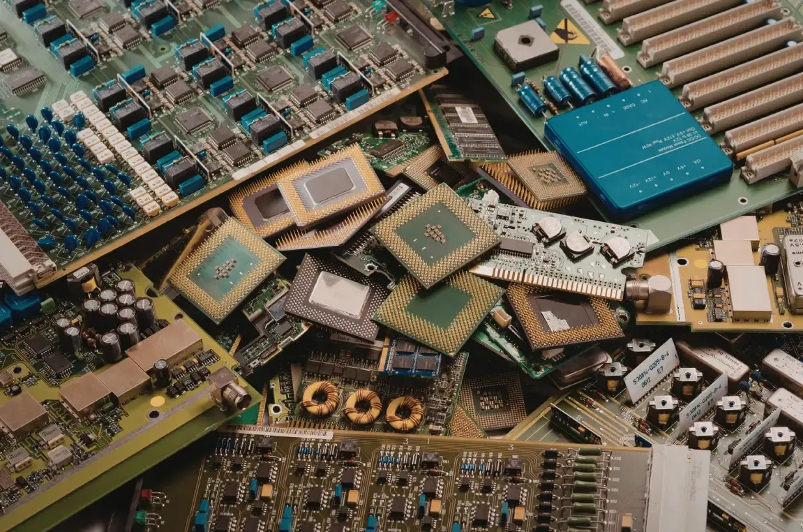excess electronic components